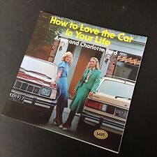 Ford Motor Co Book - How To Love The Car In Your Life By Anne And Charlotte Ford picture