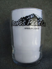 VINTAGE 1940s-1960s LONGS PEAK CAFE GREELEY, COLORADO RESTAURANT DRINK GLASS picture