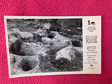 MARIPOSA california HORNITOS indian GRINDING ROCK mine MOTHER LODE RPPC POSTCARD picture