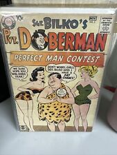 DC Sgt Bilko's Pvt Doberman #3 Silver Age 1958 Comic Book A1 picture
