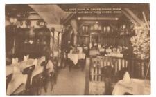 Postcard Cozy Nook Ladies Dining Room Hof Brau Restaurant New Haven CT  picture
