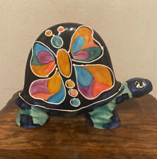 Signed Original Anatoly TUROV Art Pottery Ceramic Turtle Sculpture - 12