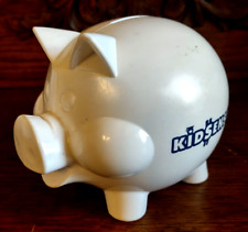 Advertise Coin Piggy BANK Plastic Poul Willumsen Denmark KidSense Nuveen w KEY picture