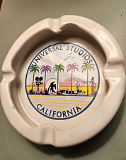 Vintage 80's Universal Studios Hollywood California Ashtray 5” Taiwan picture