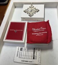 1979 Reed Barton Christmas Cross 16 Grams Box And Papers picture