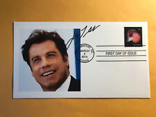 SIGNED JOHN TRAVOLTA FDC AUTOGRAPHED FIRST DAY COVER  picture