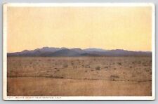 Mojave Desert Near Barstow CA California Phostint Postcard Vintage picture
