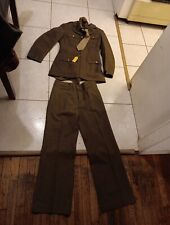 WW2 US Army Air Force Officer Dress Uniform Jacket Pants Shirt Tie Lieutenant picture