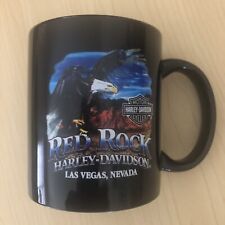 Harley Davidson Motorcycles Red Rock Las Vegas Eagle Coffee Mug picture
