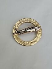 Piper Arrow Pin Small Aircraft Plane Inside Circle N9995W Gold & Silver Color  picture
