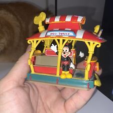 DISNEYLAND VTG LATE 90'S TOONTOWN JOLLEY TROLLEY MICKEY MOUSE WIND-UP TOY picture