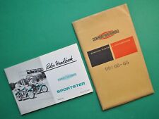 Antique Vintage 1965 Harley Riders Hand Book XLH XLCH Sportster Owners Manual picture