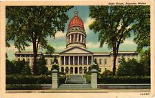 Vintage Postcard- State House, Augusta, ME Early 1900s picture