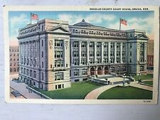 Vintage Postcard 1949 Douglas County Court House Omaha Nebraska picture