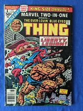 MARVEL TWO-IN-ONE ANNUAL #1 (1976) Marvel Bronze Age classic. picture