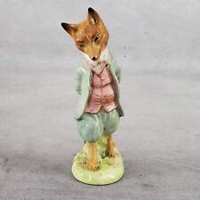 Vintage Beswick England Beatrix Potter Foxy Whiskered Gentleman 1277 Gold Stamp picture