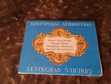 Leningrad Suburbs Set Of 16 Russian Postcards 1974 Vintage picture
