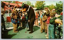 Advertising~Luxury Camping @ Yogi Bears Jellystone Park Camp-Resort~Vtg Postcard picture