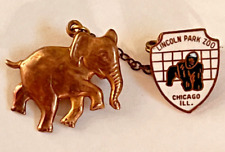 Vintage Lincoln Park Zoo Chicago Illinois Pin picture