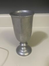 VTG Pewter Goblet Tavern RWP Made In USA Wilton 7” Tall picture