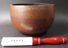 or2463 ANTIQUE JAPANESE BUDDHIST SINGING BOWL ORIN 10.1 inch / 25.6cm Wide 1923 picture