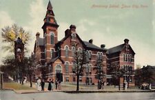 Armstrong School, Sioux City, Iowa - Old Postcard - No. 252-1262 picture