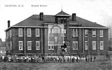 Graded School Building Newton North Carolina NC Reprint Postcard picture