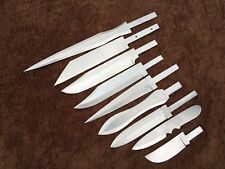lot of 9 Custom Handmade Carbon Steel 1095 Blank Blades For Knife Making 9B1 picture