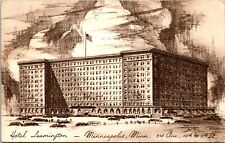 Vtg Minneapolis Minnesota MN Hotel Leamington 1950s Postcard picture