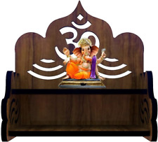 Beautiful Small Wooden Mandir for Pooja Home Decoration Wall Beautiful Temple/Po picture