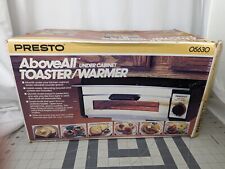 Vintage Presto Aboveall Toaster Warmer Oven 05630 Under Cabinet picture