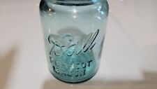 Rare #9 vintage light blue aqua ball perfect mason jar 1923-33 Old Pint Sealer picture