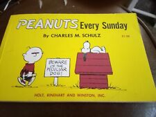 Peanuts Every Sunday Paperback Third Print 1962 And Also Spanish Version 1969 picture