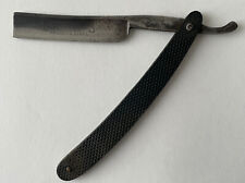 Antique Germania Cutlery Works Damascus Hollow Ground Steel Straight Razor picture