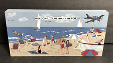 Cat's Meow Welcome to Bethany Beach Shelf Sitter 1999 Delaware Ocean 8