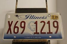 2009 Illinois Plate X69-1219 picture