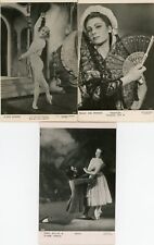 Vintage Original Ballet Photographs (x3) - Famous Figures in Ballet & Theatre picture