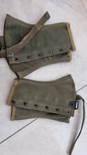 WW2 WWII US ARMY M1938 Gaiters In excellent condition  A017 picture