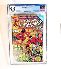 Amazing Spider-Man #343 CGC 9.2 Marvel 1991 Erik Larsen Powerless Part 3 picture