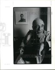 1991 Press Photo Portrait of Mitch Miller, formerly of Syracuse, New York picture