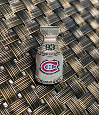 VINTAGE NHL HOCKEY MONTREAL CANADIENS 1993 STANLEY CUP CHAMPIONS PIN RARE picture