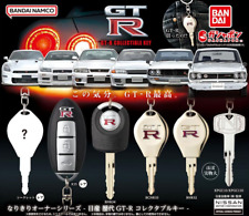 F/S PSL Nissan Successive GT-R Collectable Key set of 6PCS Bandai Gashapon NEW picture