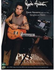 2003 PRS Singlecut Trem Electric Guitar DAVE NAVARRO Vintage Ad  picture