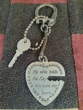 Vintage Love/Heart And Key Keychain picture