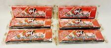 6X Skunk Brand 1 1/4 Strawberry Flavored Papers 32 Leaves Per Pack picture
