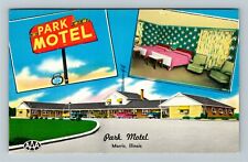 Morris IL-Illinois, Park Motel, Advertisement, Vintage Postcard picture