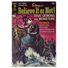 Ripley's Believe It or Not #14 1967 series Gold Key comics Fine minus [l, picture