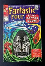 Fantastic Four #57 Doctor Doom Silver Surfer Appearance Marvel 1966 picture