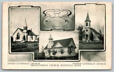 Hayfield MN~Synod Lutheran-United Lutheran-Presbyterian Church~1909 Art Nouveau picture