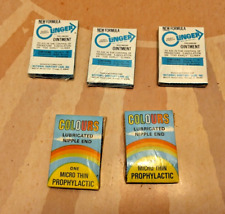 Vintage 1960's Condom Prophylactic Vending Machine Novelty Item Lot of % picture